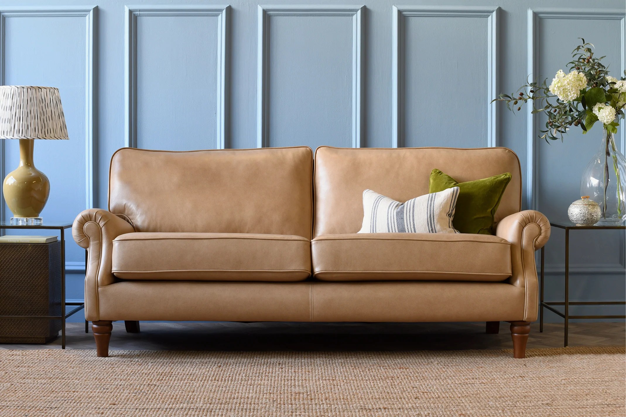 Taylor 3 Seater Sofa Milton Sand SofaSofa