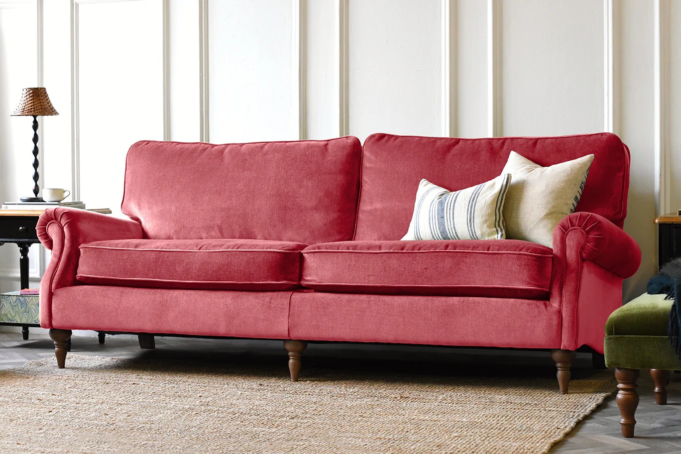 Harper 4 Seater Sofa Manolo Flamingo SofaSofa