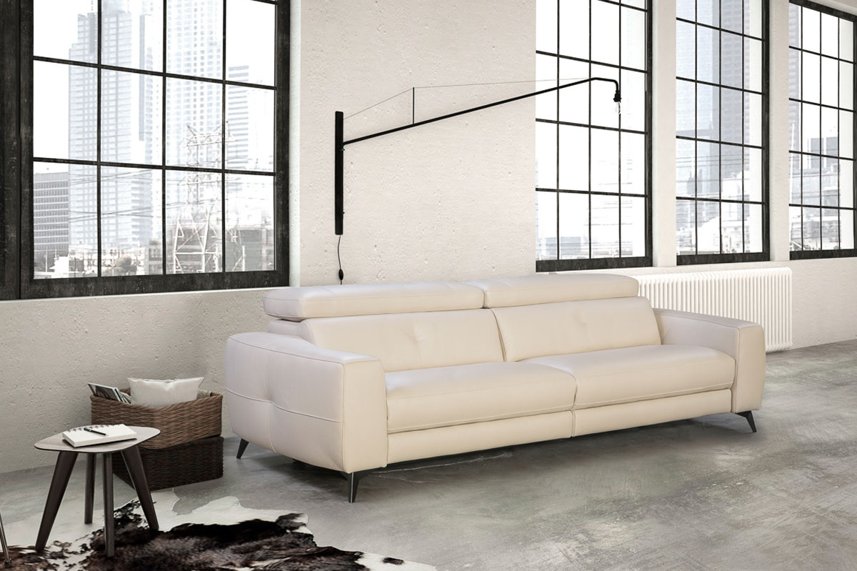 Sofás de piel Poltrona Center. San Sebastián de los Reyes. Madrid.