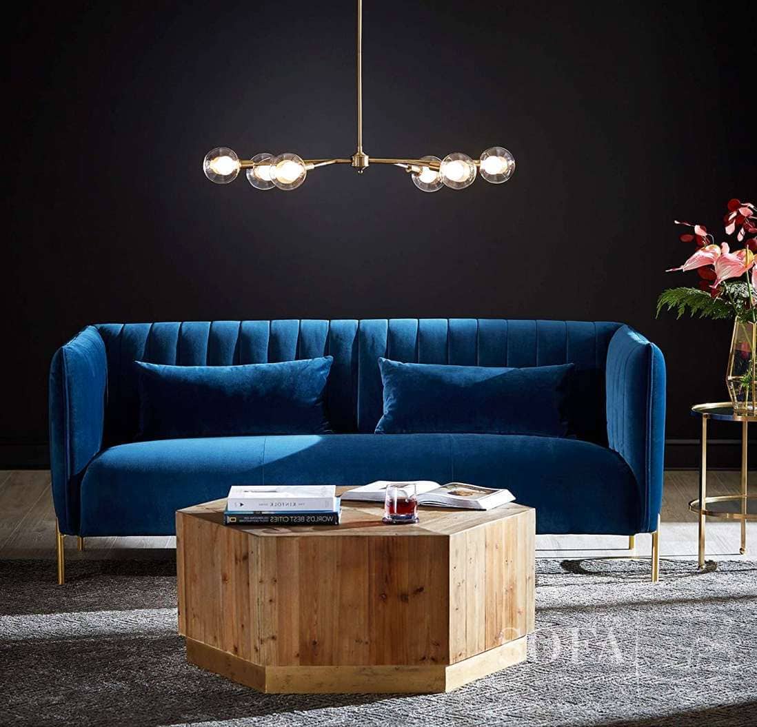 Top 3 Blue Velvet Couches Plush & Stylish (Best In 2024)