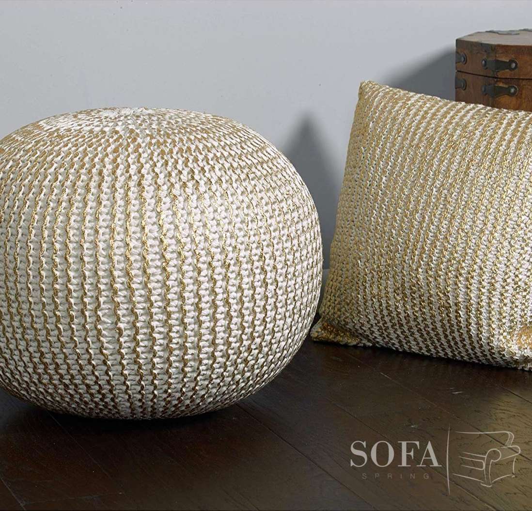The Best Gold Poufs Of 2023 Gloriously Gold Poufs