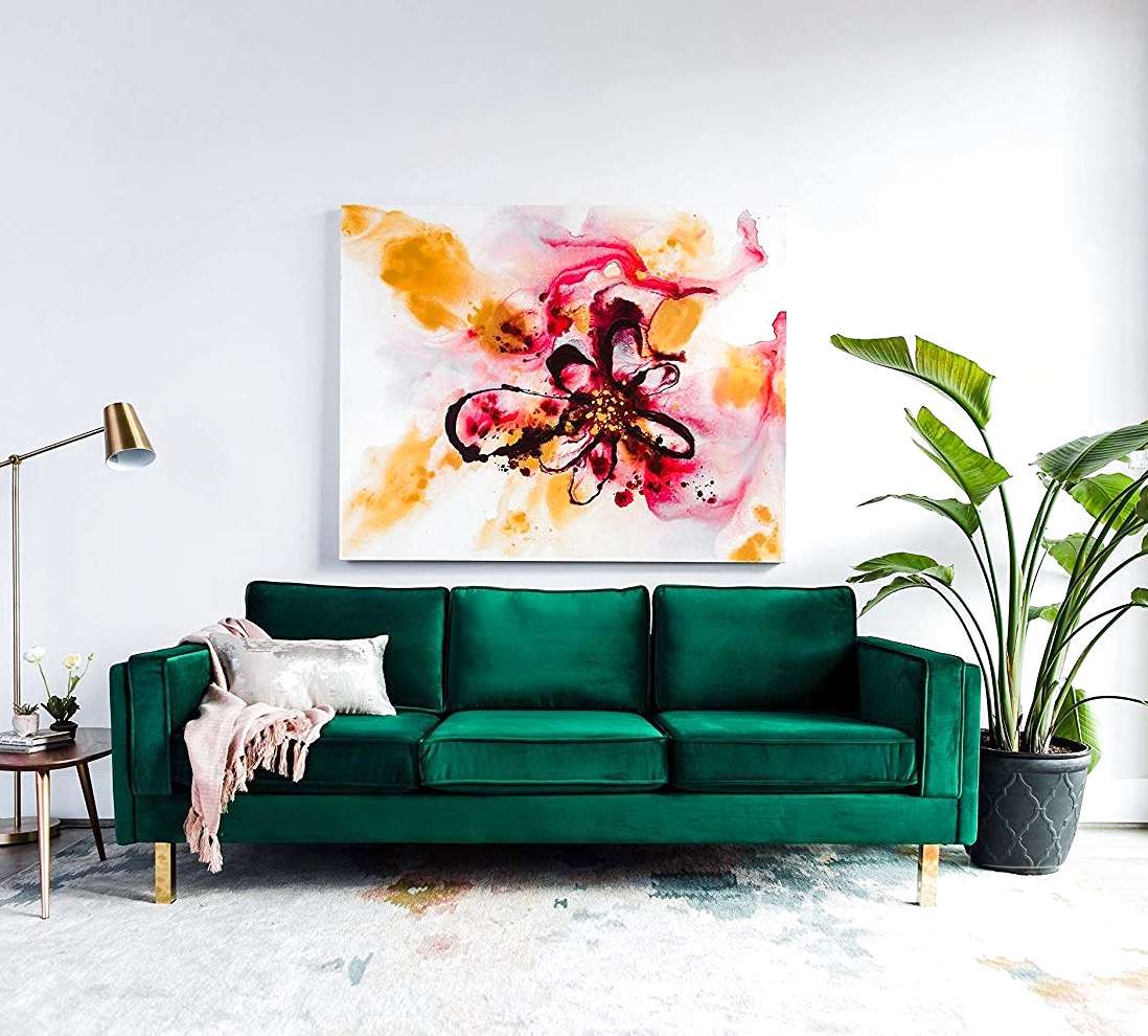 The Best Green Velvet Couches Of 2023 Chic Green Couches