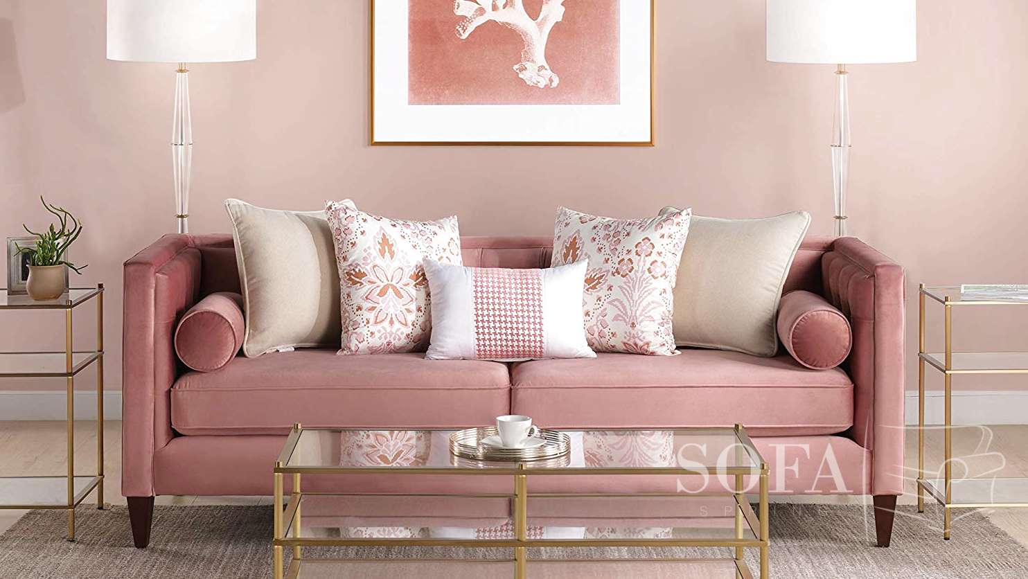 The Best Pink Couches Of The Year Cute & Comfy