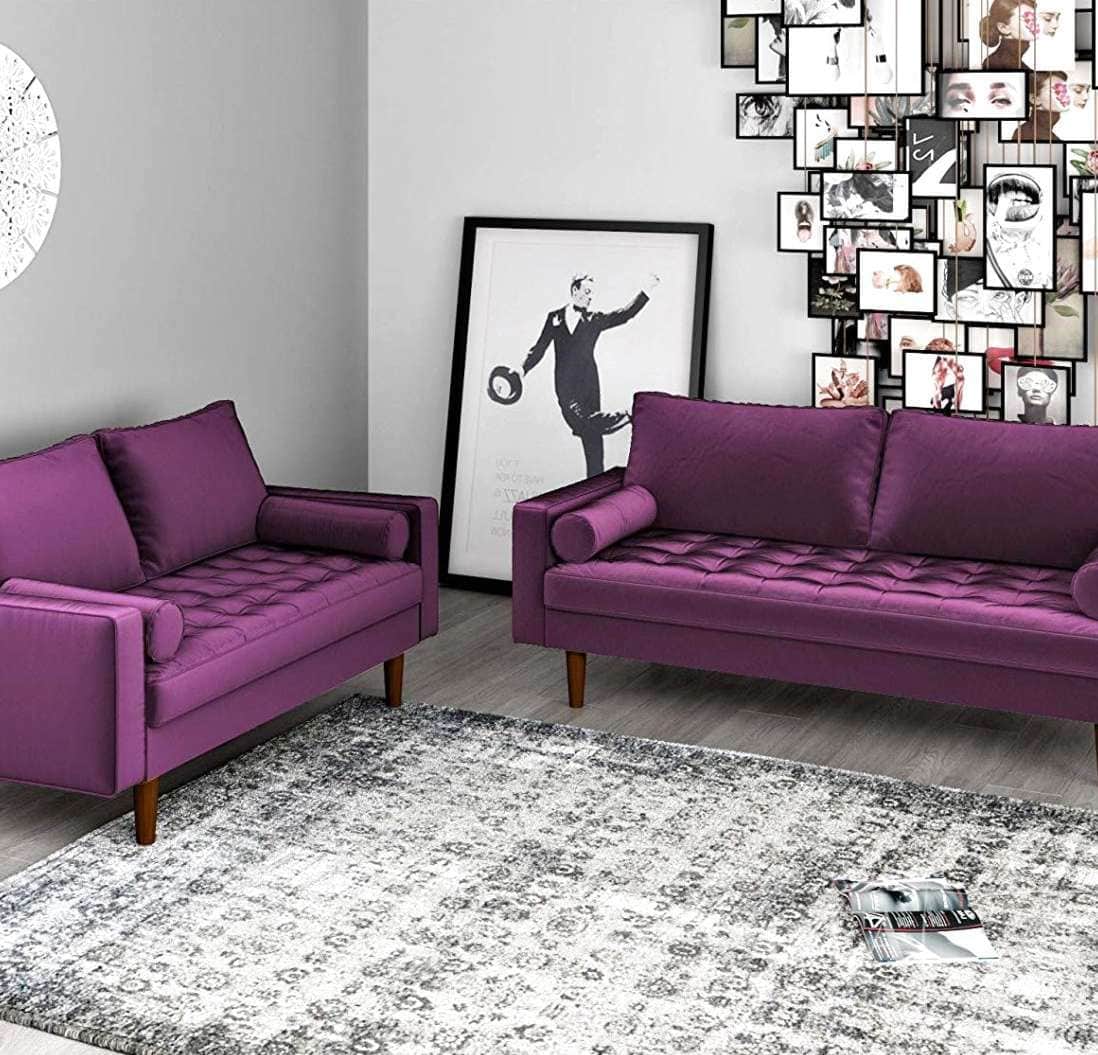 Lovely Purple Couches The Best Of 2023 Sofa Spring