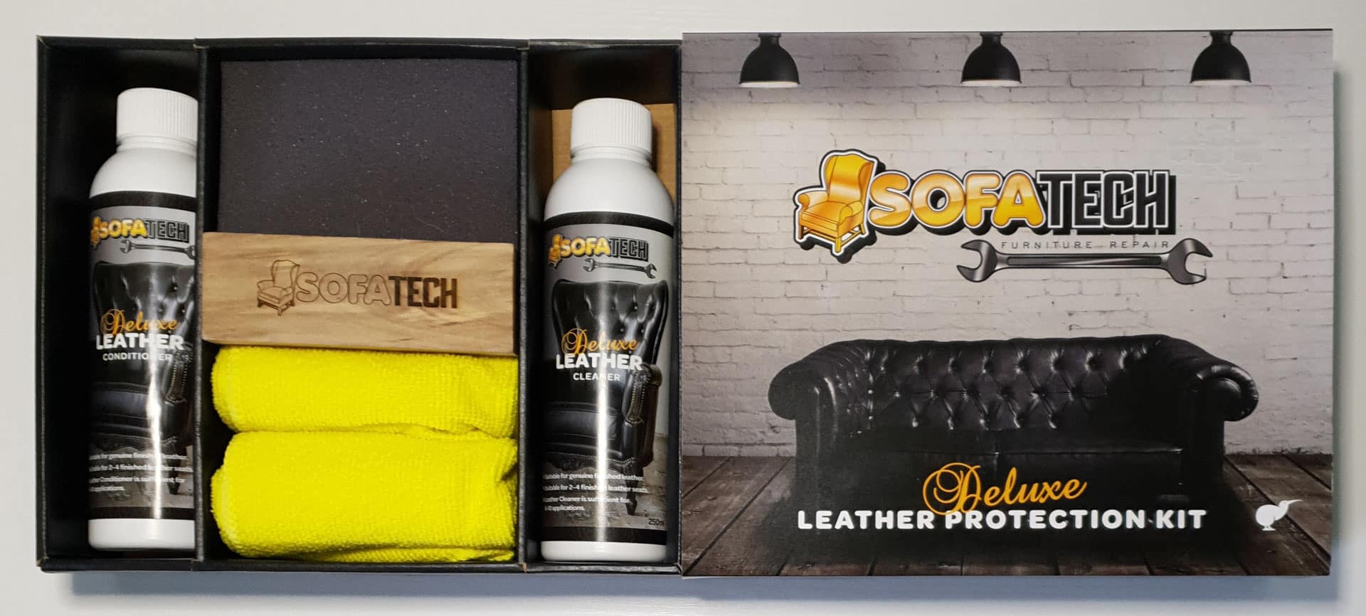 SOFATECH Deluxe Leather Care Kit﻿ Sofa Tech