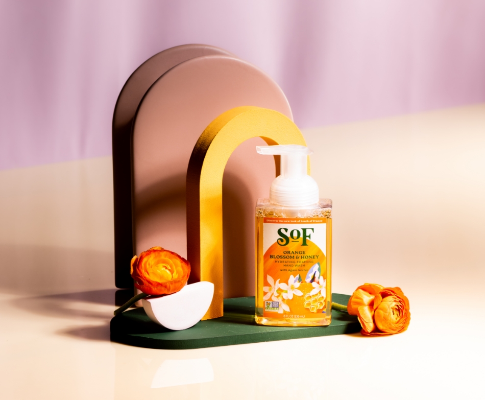 Orange Blossom & Honey Foaming Hand Soap by SoF Body Care