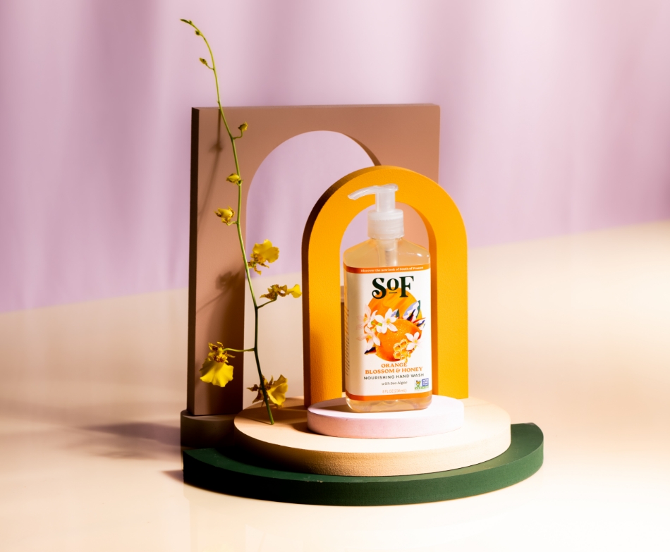 Orange Blossom & Honey Liquid Hand Soap by SoF Body Care