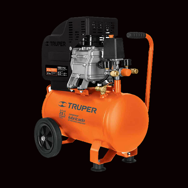 COMPRESOR 25 LTRS 3.0 HP COMP25LT TRUPER Ferretería SOFECONSA