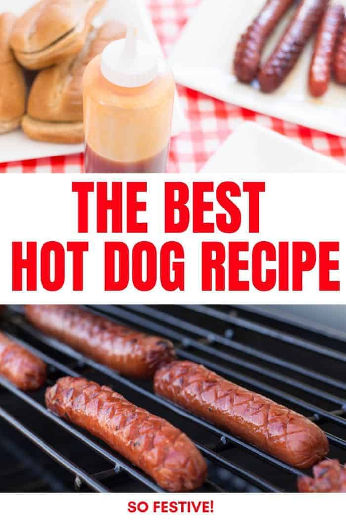 Best Hot Dog Recipe (World's Best 2024) So Festive!