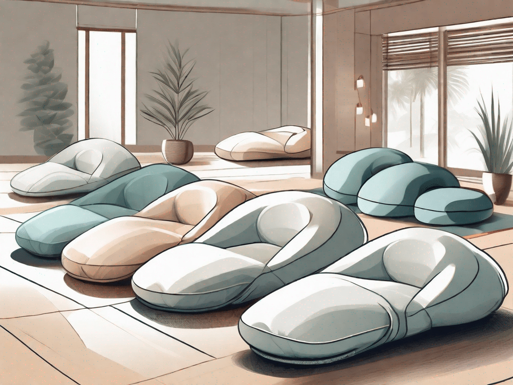 Massage Pillows Face Down SoffiPillows