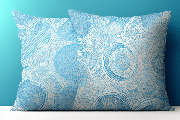 Blue Green Pillows SoffiPillows