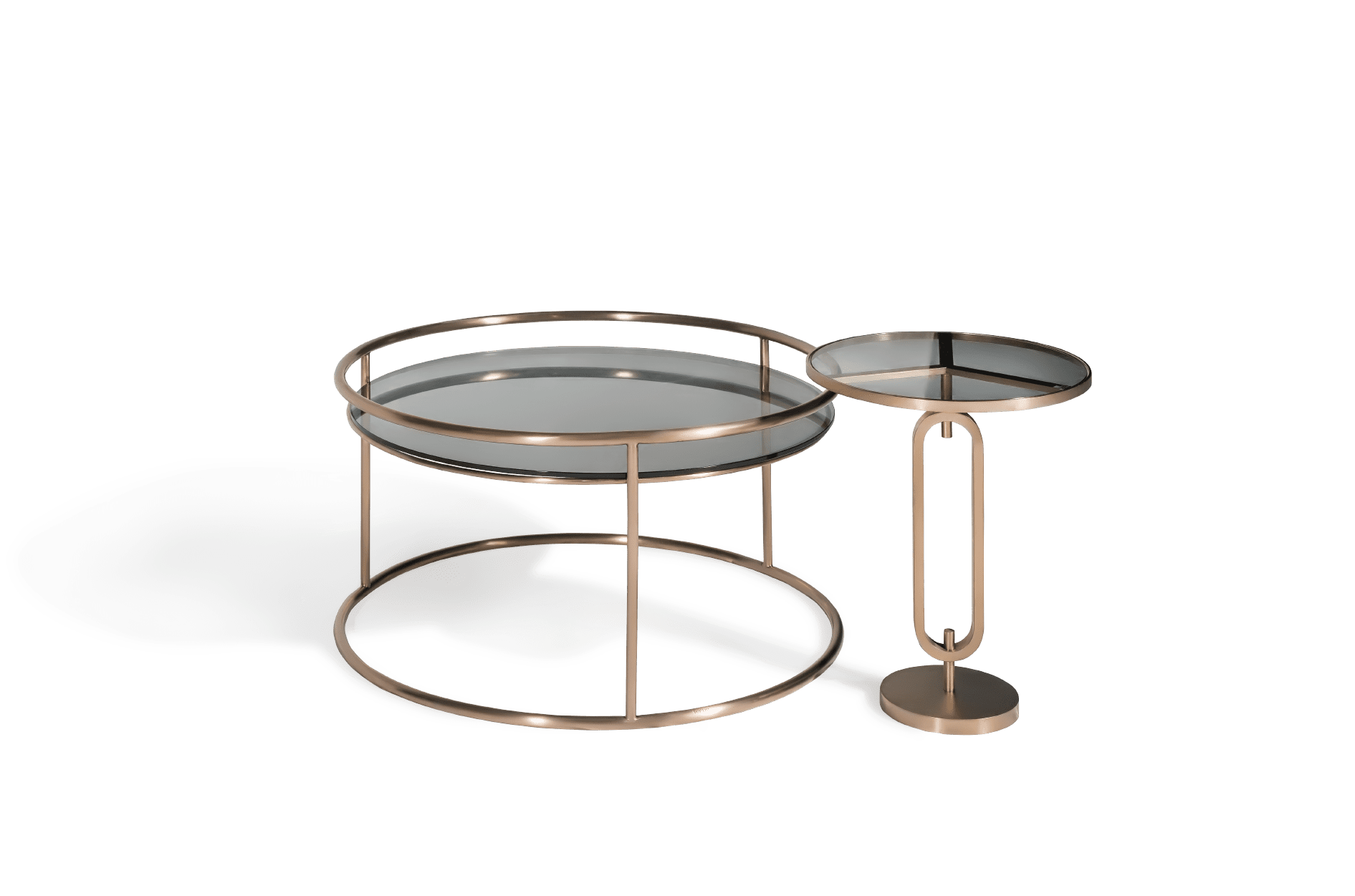Modern Inox Frame Coffee Table Sofia Interior