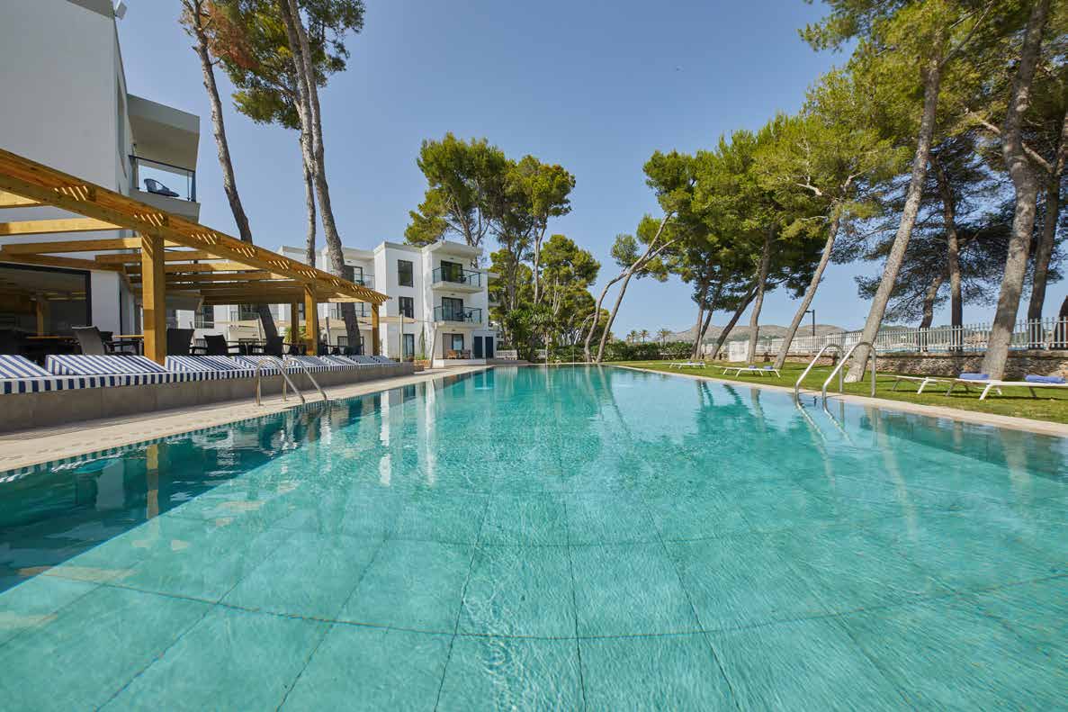 El Hotel Hotel de Lujo y playa en Alcudia, Mallorca