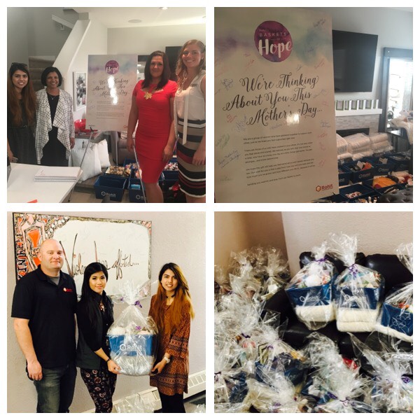 Baskets of Hope Thank You Rohit Communities Regina & Donors SOFIA