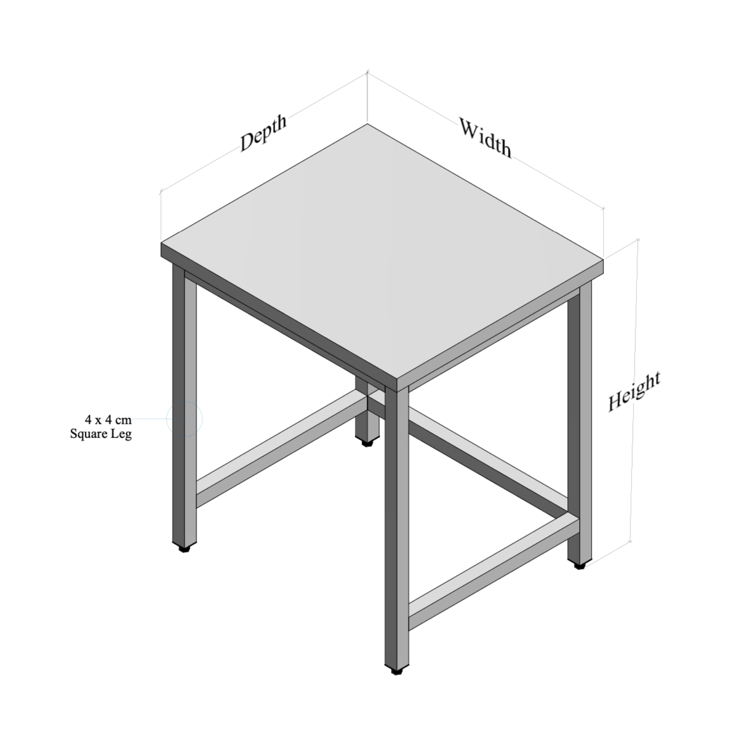 Stainless Steel Dubai Custom Stainless Steel Fabrication Worktables