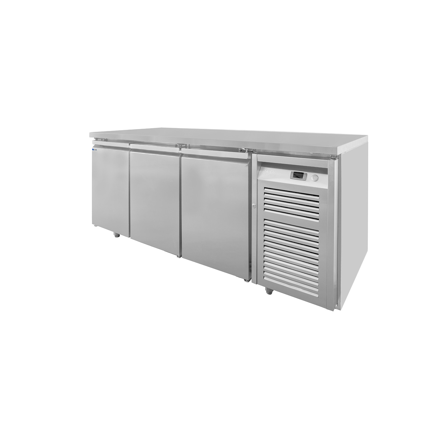 Shop Under Counter Three Door Chiller | Sofia Refrigeration