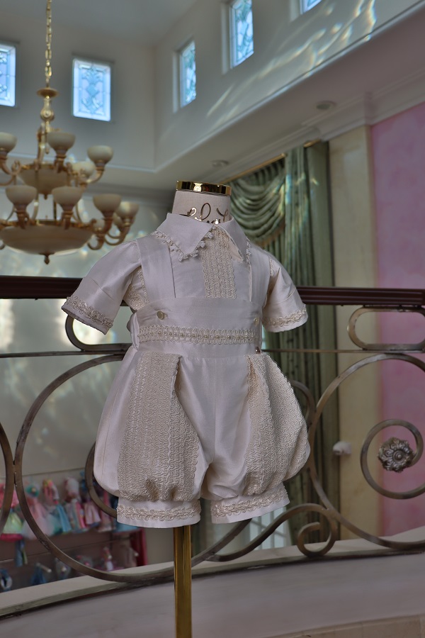 LUXURY BAPTISM JUMPSUIT Sofias Closet