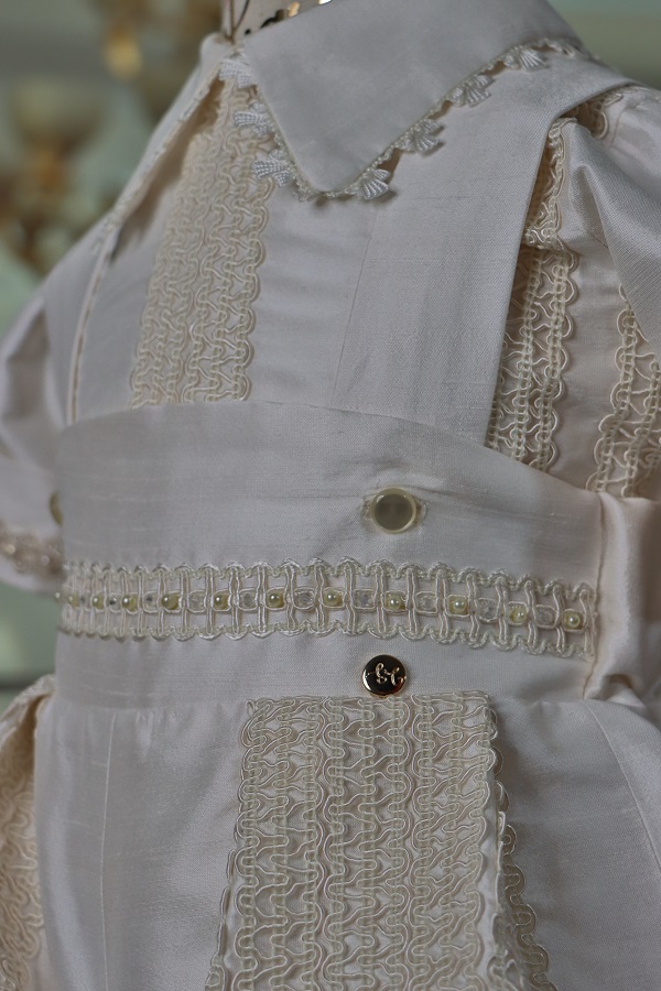 LUXURY BAPTISM JUMPSUIT Sofias Closet