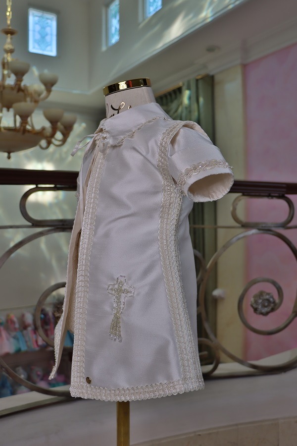 LUXURY BAPTISM JUMPSUIT Sofias Closet
