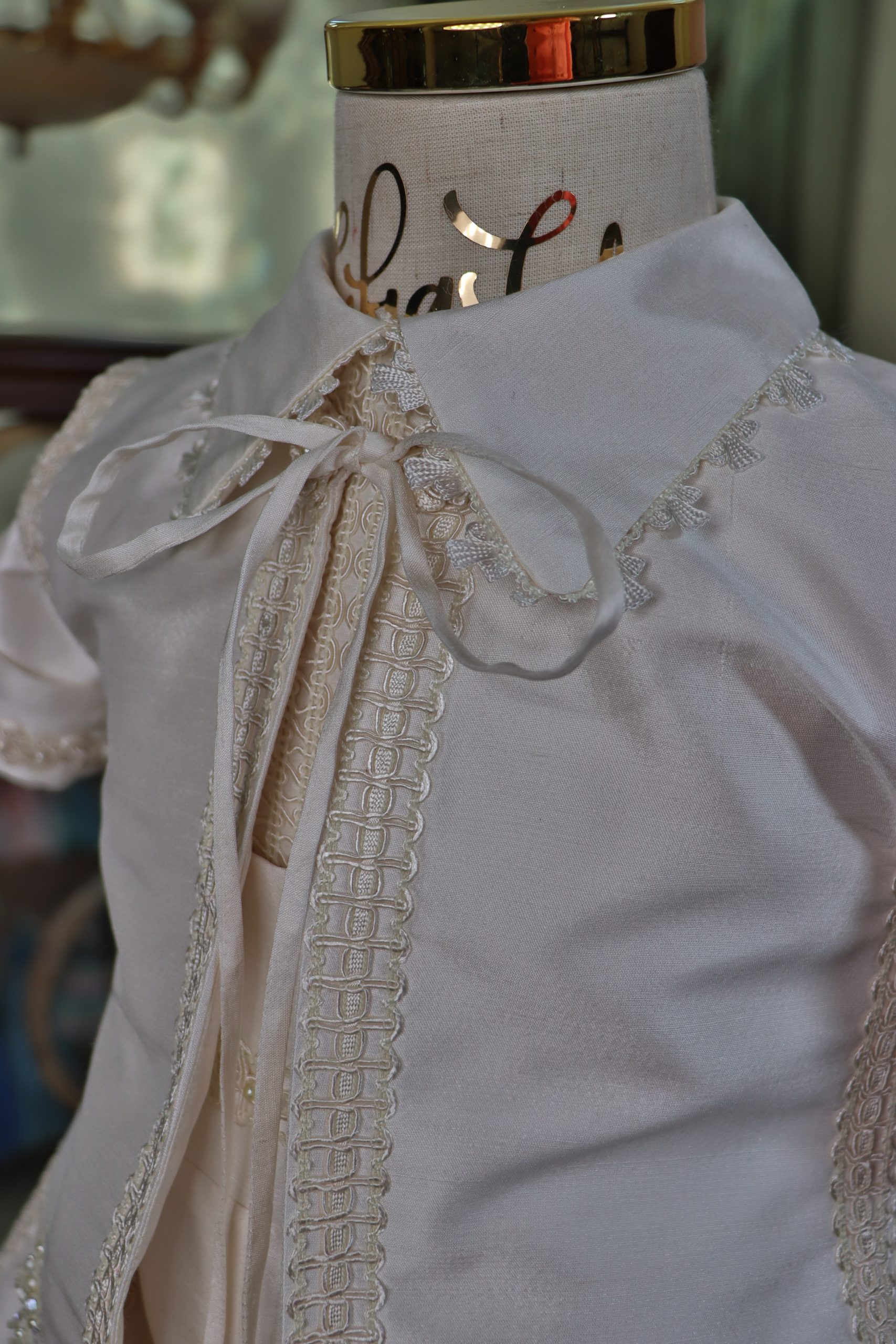 LUXURY BAPTISM JUMPSUIT Sofias Closet