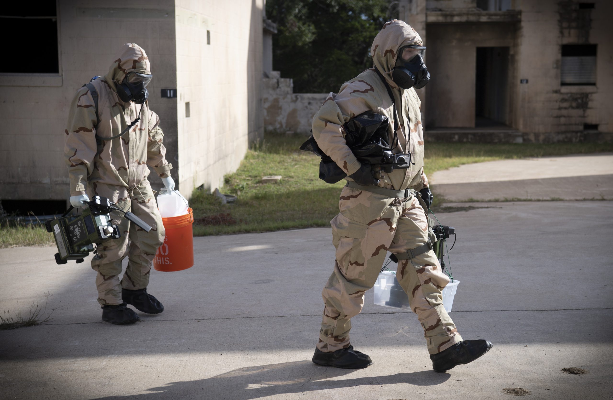 Soldiers, Airmen, Marines test new chemical agent detection systems