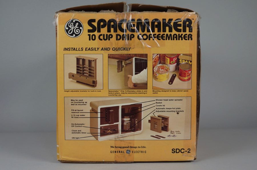 General Electric Spacemaker Brew Starter SDC2 Soft Electronics