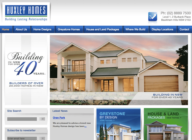 Huxley Homes Soft Group