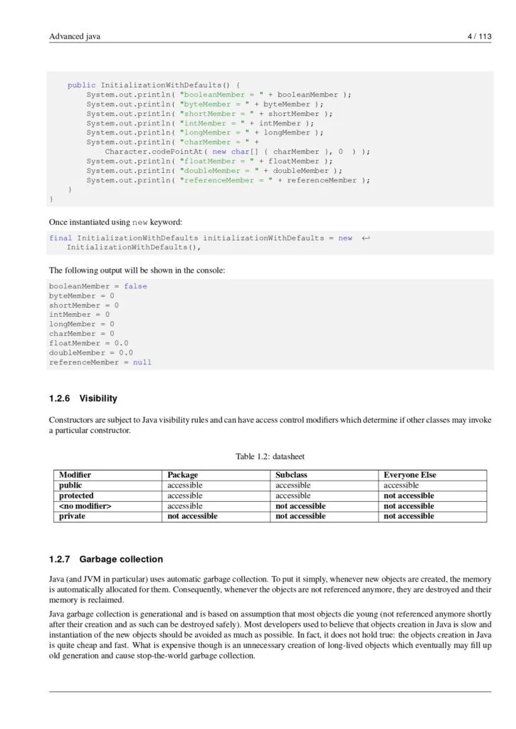 Advanced Java Notes (PDF) Connect 4 Programming