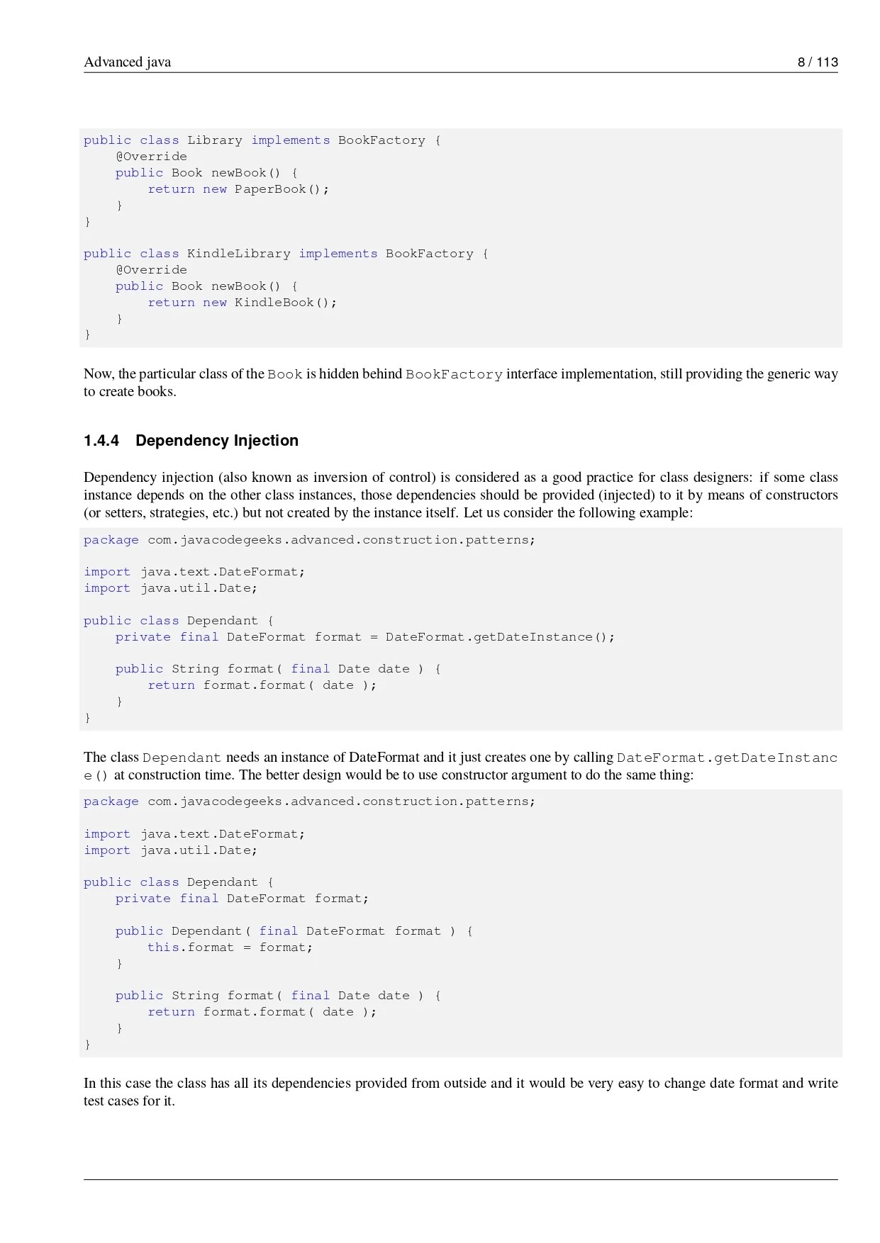 Advanced Java Notes (PDF) Connect 4 Techs
