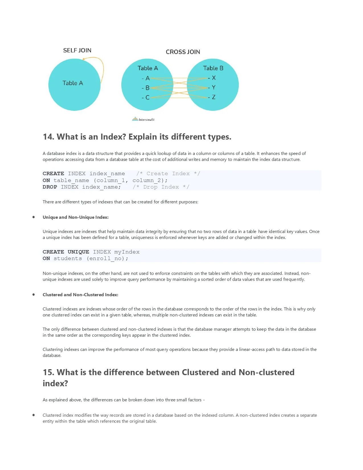 DBMS and SQL Questions and Answers PDF Connect 4 Techs