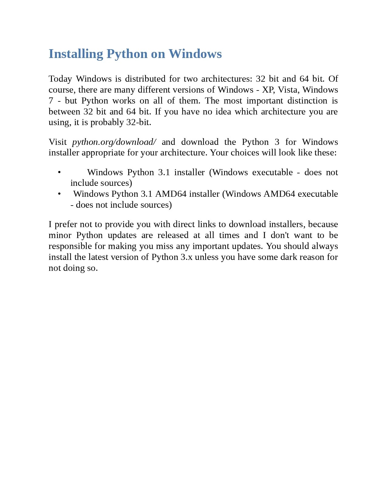 Python Programming for Beginners PDF Your StepbyStep Guide to