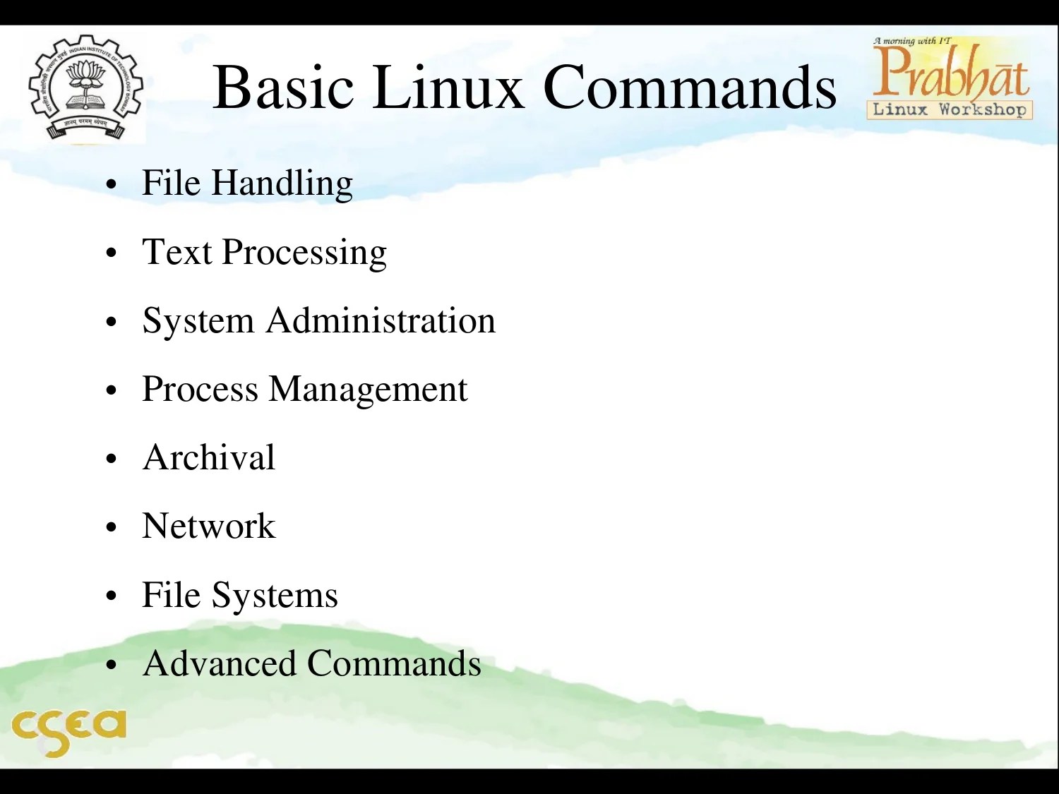 Linux Basic Commands (PDF) Connect 4 Techs