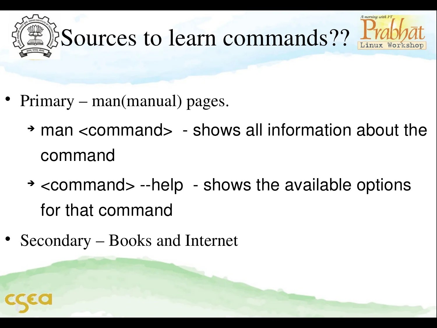 Linux Basic Commands (PDF) Connect 4 Techs
