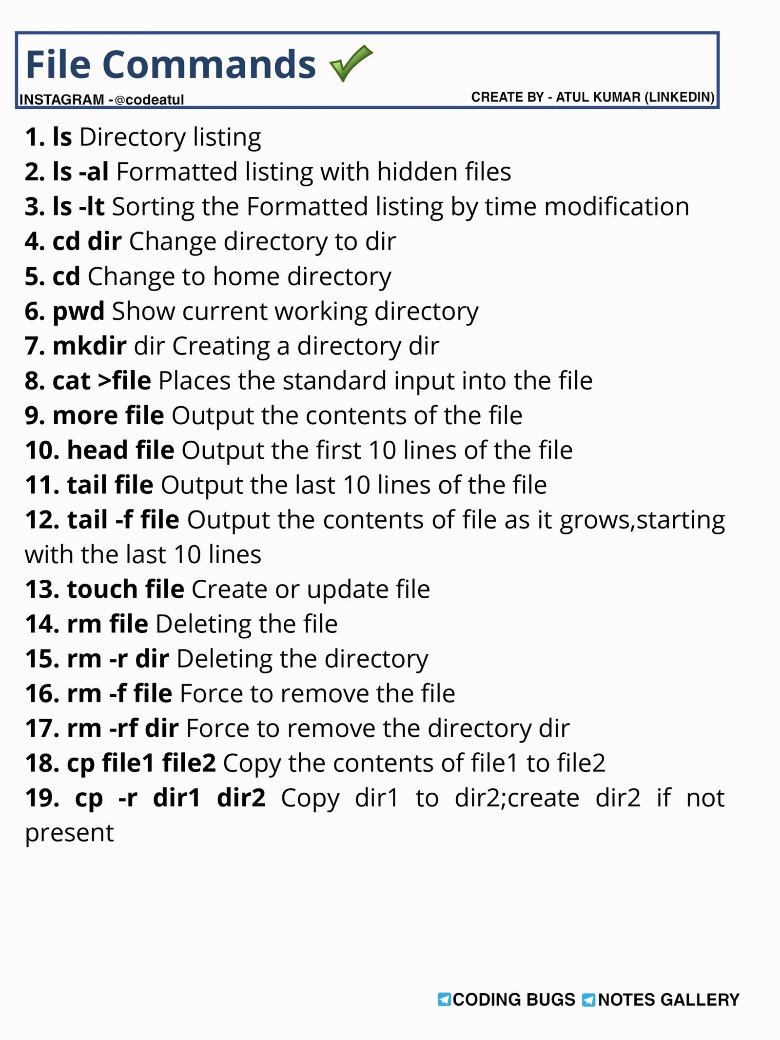 Linux File Commands Connect 4 Techs