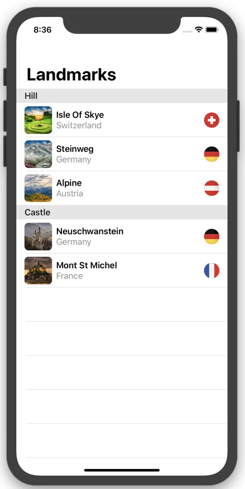 Build A SwiftUI List App [UITableView]