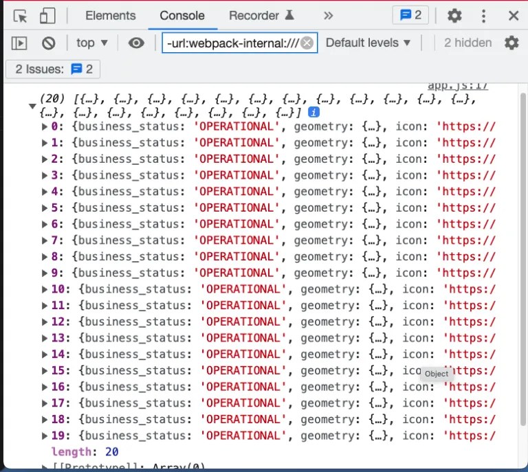 Marker Clustering Google Maps in JavaScript