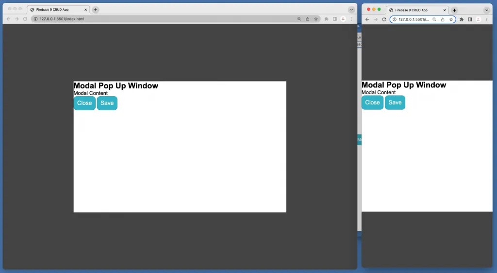 Make PopUp Modal Window In Vanilla JavaScript