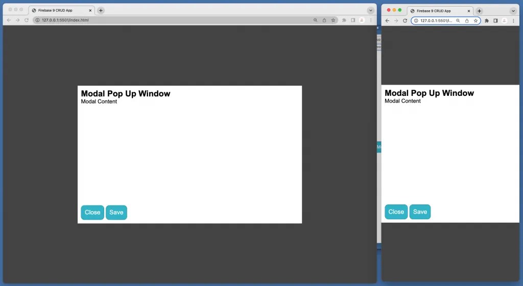 Make PopUp Modal Window In Vanilla JavaScript