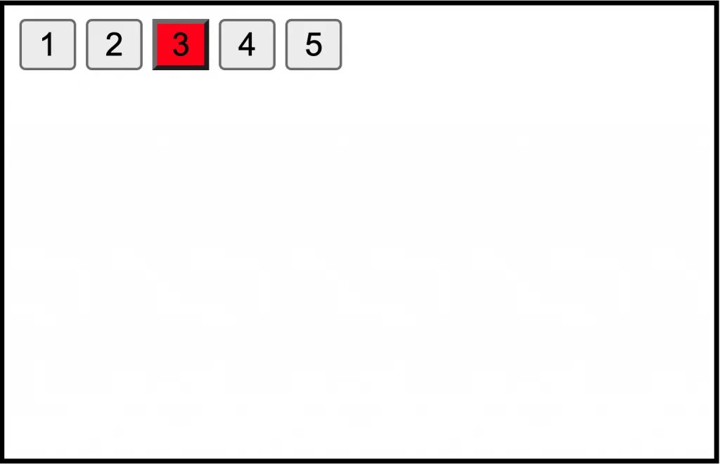 Make A Selected/Clicked Button Active In JavaScript