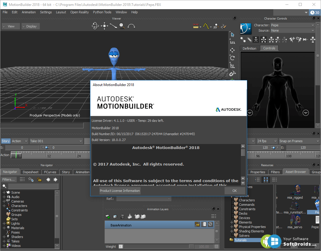 MotionBuilder v2018 скачать MotionBuilder на Windows