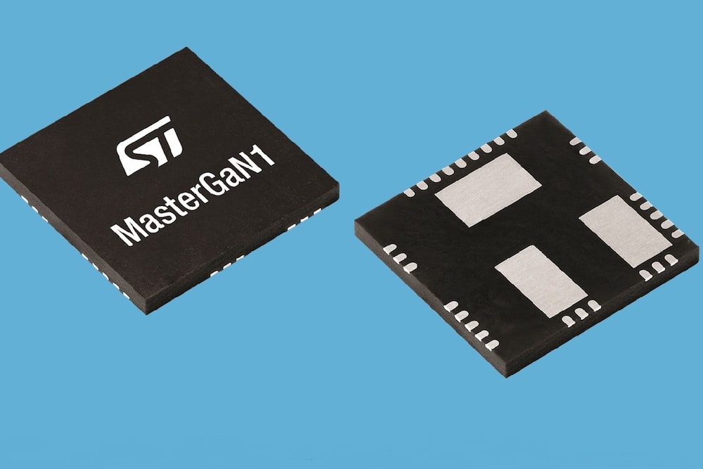 Integrated Si driver and GaN transistors shrink chargers and adapters