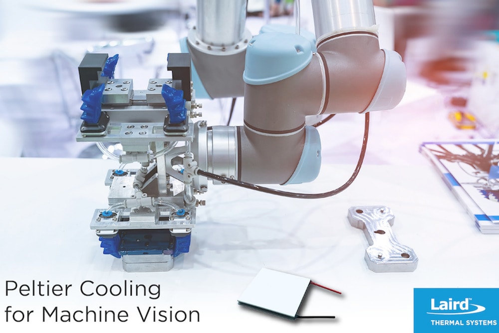 Thermoelectric cooler maintains advanced inspection in machine vision