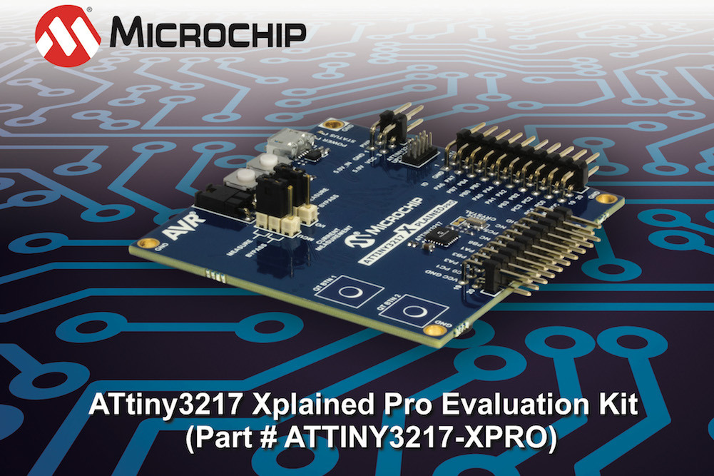 Win a Microchip ATtiny3217 Xplained Pro Evaluation Kit