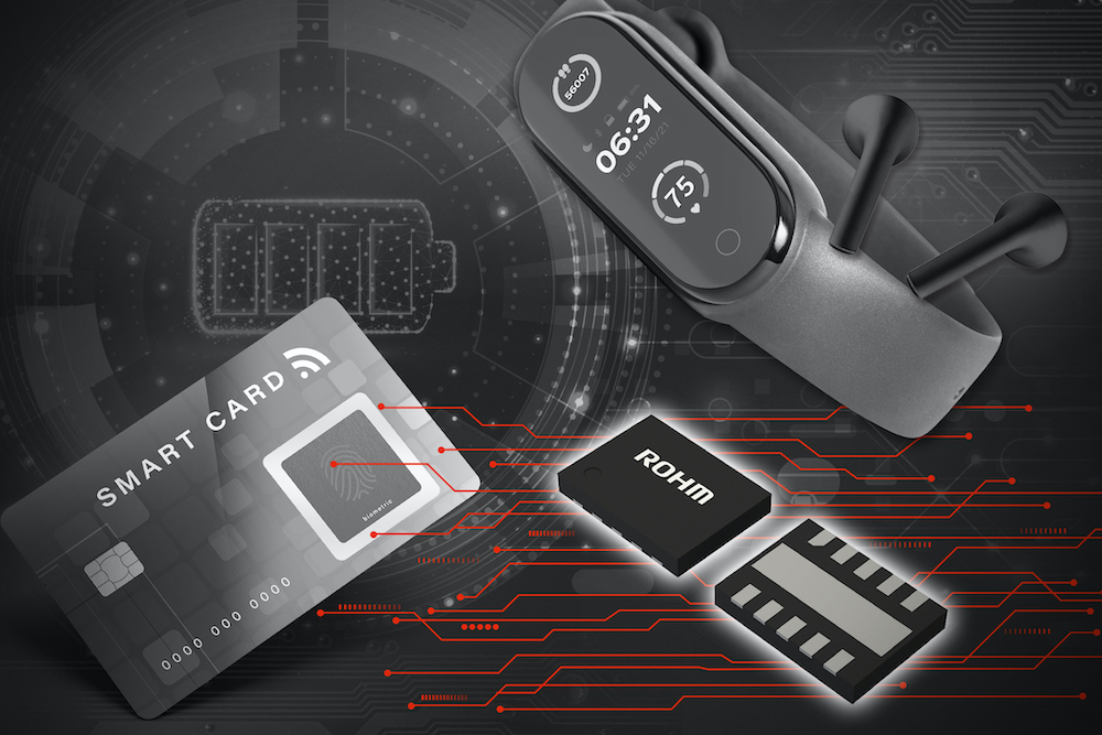 Battery charger IC is designed for low voltage charging for wearables