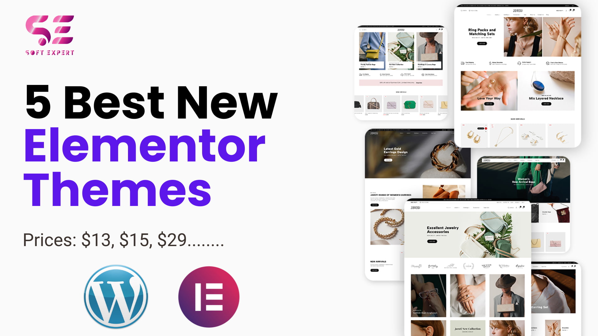 The best new Premium WordPress themes Elementor & Soft
