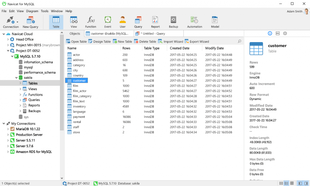 Navicat for MySQL Free Download for Windows 10, 7, 8 (64 bit / 32 bit)
