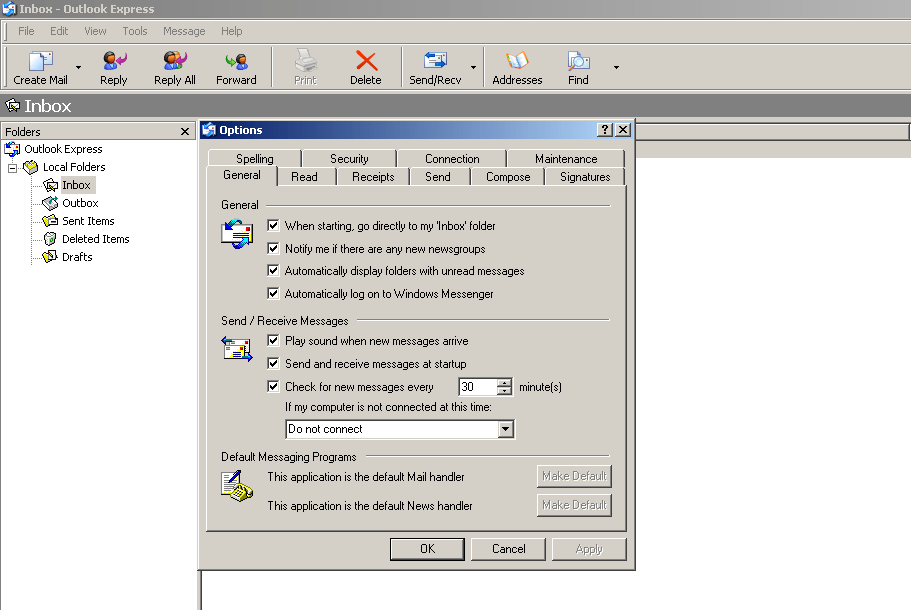 Outlook Express 6.0 Download Free for Windows XP (64 bit / 32 bit)