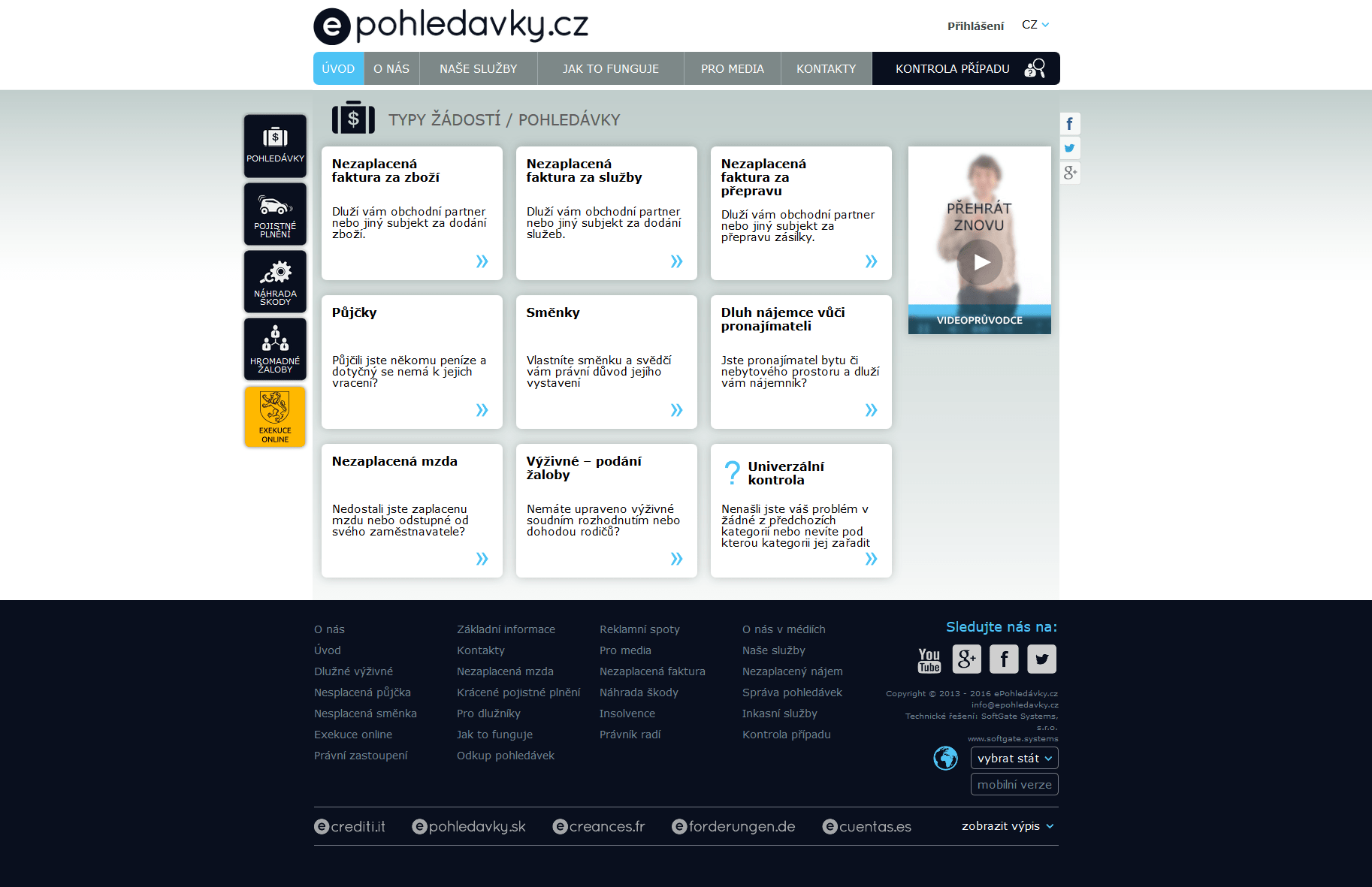 Epohledavky Cz Softgate Systems