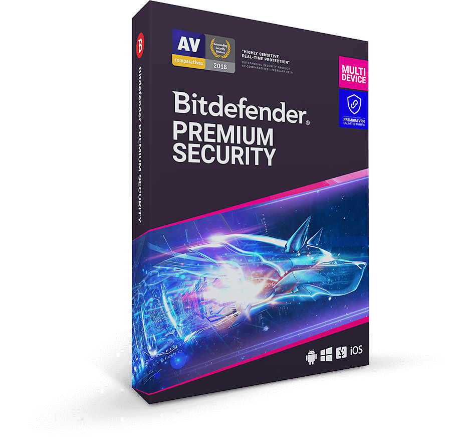 Bitdefender Premium Security 10 Devices, 1 Year Global