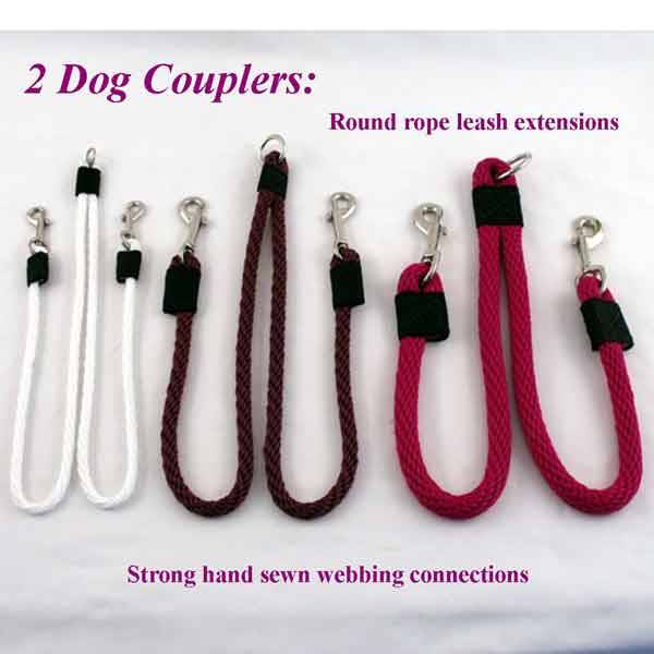 Traditional Splitter Round Snap Leash Extender 1/4", Dogs, Dog Leashes